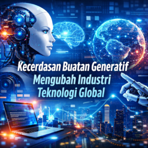 AI generatif mengubah industri teknologi global melalui inovasi digital dan kecerdasan buatan modern